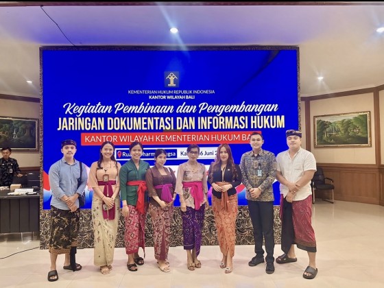 Kegiatan Pembinaan dan Pengembangan Jaringan Dokumentasi dan Informasi Hukum Kegiatan Pembinaan dan Pengembangan Jaringan Dokumentasi dan Informasi Hukum