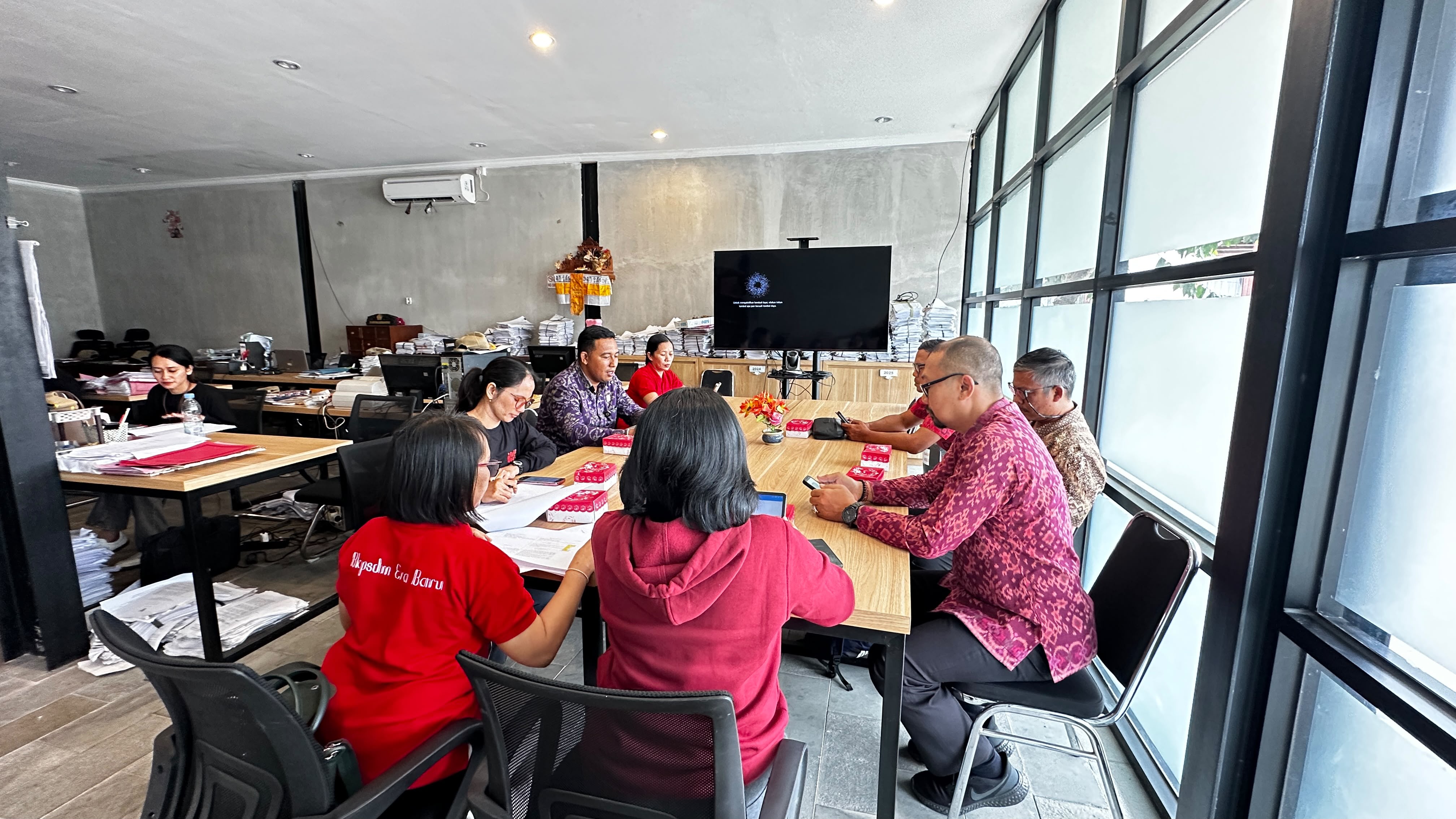 Rapat Harmonisasi Ranperbub Bangli Tentang manejemen talenta ASN 