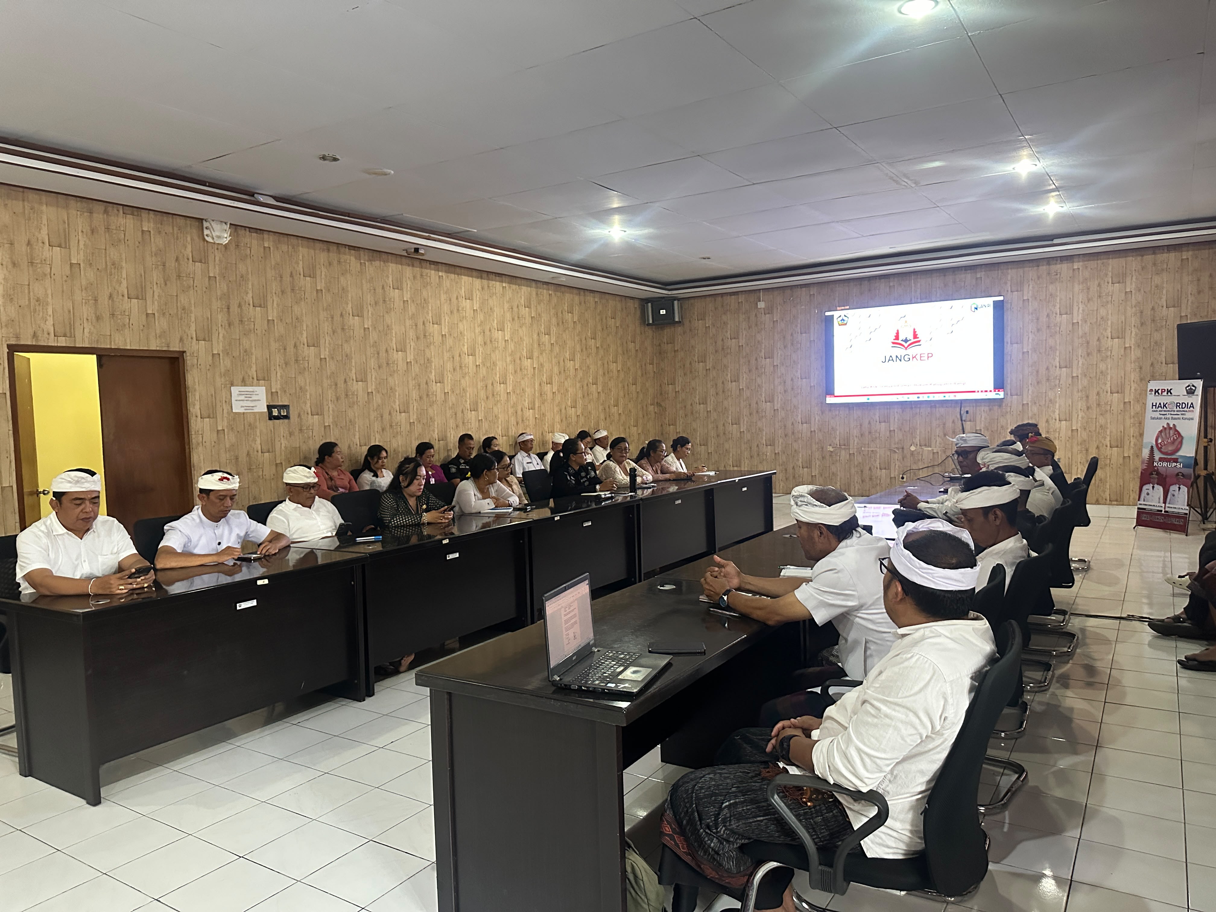 Rapat sosialisasi Tim Jangkep 